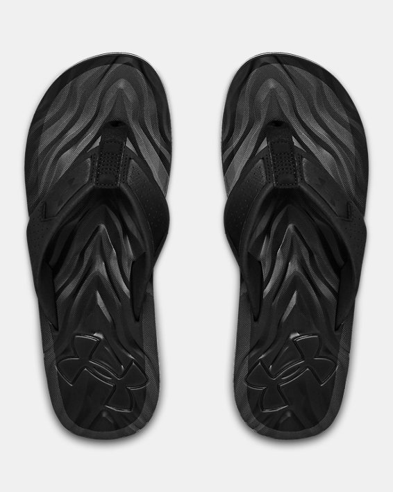 Men's UA Marathon Key IV Sandals, Black, pdpMainDesktop image number 2
